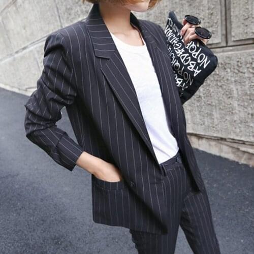 Longqibao Women's Trouser Suits Two