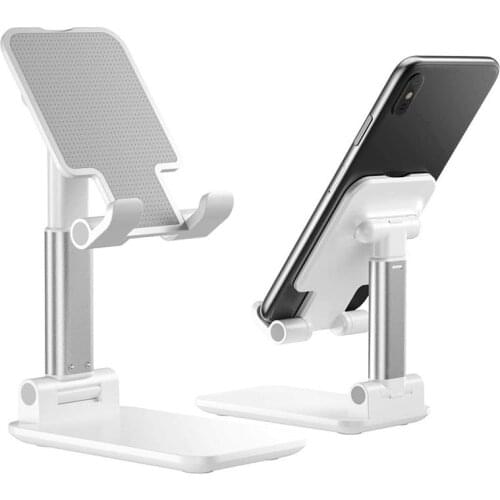 2020 New Cell Phone Holder Stand Foldable Desktop Mobile Smartphone Holder Support For iPhone 11 Pro Xiaomi Samsung Adjustable