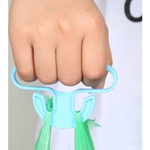 New Carry food machine Handle Ergonomic shopping good helper plastic shopping bag Hooks Weight capacity 15kg Ma