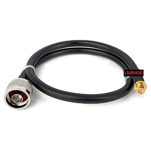 N Male to RP SMA Female Connector RF Coax Pigtail Antenna Cable LMR400 Jumper Cable