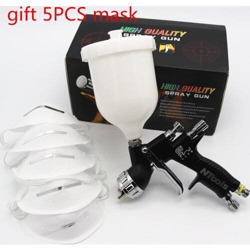 High atomizationspray professional spray gun GTI golden paint gun water based automotive guns car painting tools pistol paint
