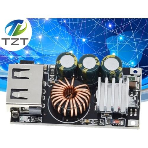 QC3.0 Apple Huawei MTK Samsung DIY Fast Charger DC 5-32V 24W Step-down Module for Emergency Charging of Mobile Phone