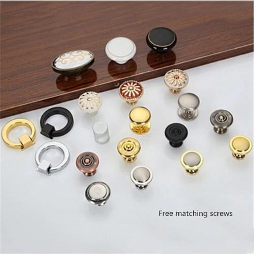 Variety Style Zinc Alloy/Stainless Steel Handles Door Drawer Cabinet Wardrobe Pull Knobs Furniture Hardware Handle Wholesale