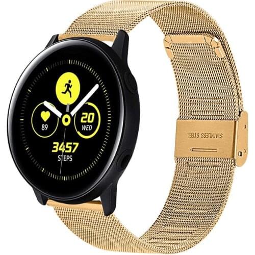 Watchband For Garmin Venu Sq Music Milanese Strap For Forerunner 645 245M Smart Bracelet Replacement Wristband Correa