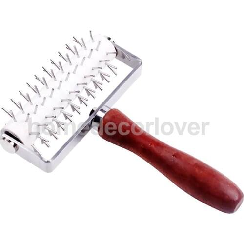 Pizza Dough Docker Rolling Docker Cutter Pastry Cookie Bread Pie Pizza Wheel Hole Roller