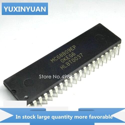 YUXINYUAN 10PCS/LOT MC68B09EP MC68B09E MC68B09 MC 68B09EP C68B09EP DIP40 in stock in stock