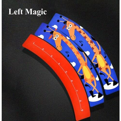 Funny Children Long-Short Deer Magic Tricks Close-Up Street Satge Magic For Kids Puzzle Toys Illusion Accessories Mentalism