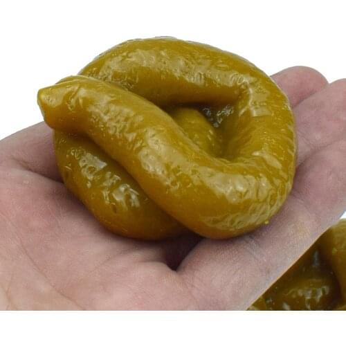 Funny Disgusting Fake Stool Joke Trick Gadget Realistic Prank Toy April Fools Day Props Venting Stools