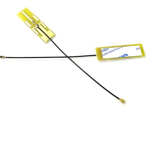 1PC 2.4G /5.8G Wireless dual band antenna 8dbi high gain internal PCB aerial ipx Connector for wifi router 47*11mm