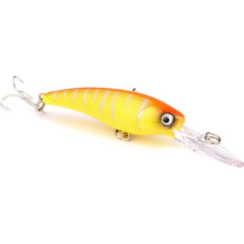 1Pcs Floating Artificial Crankbait Fishing Lure 9cm/8.3g ea Fish bait Isca Artificial Wobbler Trolling Floating Decoy