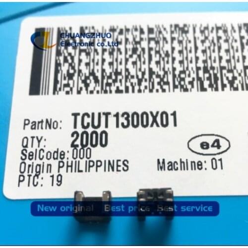 10Pcs/lot New original TCUT1300X01 SENSOR OPT SLOT PHOTOTRANS 6SMD