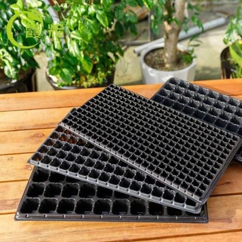 New 32/50/98/105/128 Holes Plastic Cells Seedling Starter Tray For Planting Seedlings Propagation Plant Flower Pots Nursery 10pc