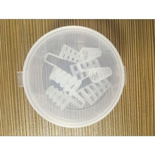 4Pcs=1Box Anti-Snoring Breathe Aid Stop Snore Device Anti Apnea Nose Clip Sleeping Aid Stop 200box