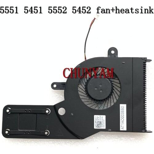 Brand New Original for DELL 5551 5451 5552 5452 cooling heat sink fan CN-06YYWM 6YYWM AT1AO003SS0 100%Tested