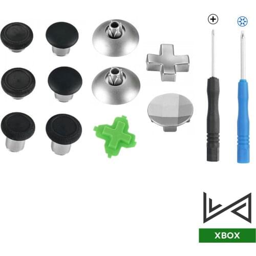 Analog Grips For Xbox One Elite Controller Swap Thumb Sticks D-Pad Bumper Trigger Button Bullet