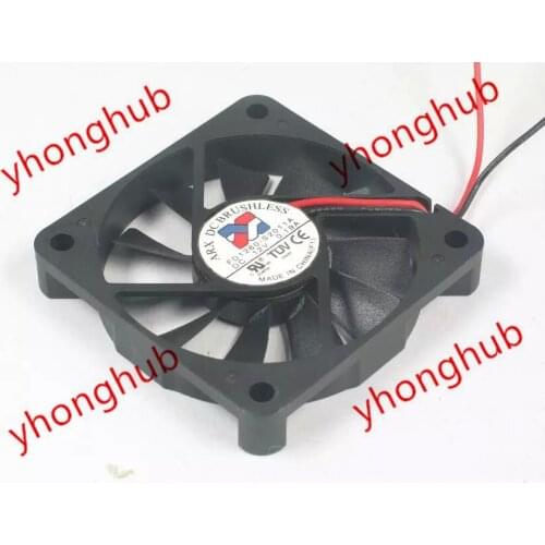 ARX FD1260-S2011A DC 12V 0.19A 2-wire 60X60X10mm Server Cooling Fan