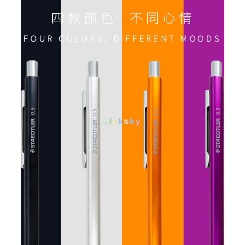 STAEDTLER ST404,0.5mm,0.7mm, Alloy Automatic Pencil for Writing, Drawing, Marking and Recording,School supplies