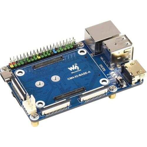 Waveshare Mini Base Board (A) Designed for Raspberry Pi Compute Module 4