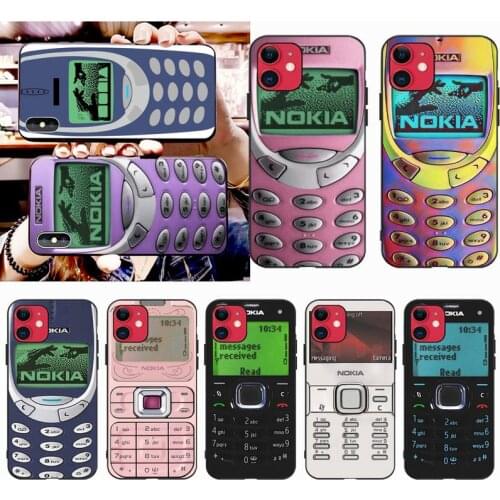 Nokia Aesthetic Retro Phone Case for iphone 12 pro max 11 pro XS MAX 8 7 6 6S Plus X 5S SE 2020 XR case