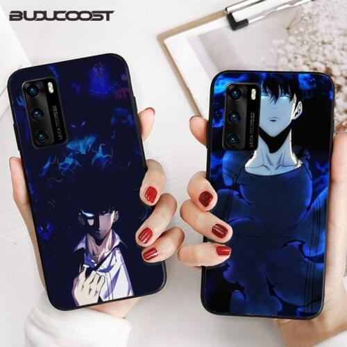Hrmes Anime solo leveling Phone Case for Huawei P20 P30 P20Pro P20Lite P30Lite P10 P Smart plus P10Lite P40 Pro P40 lite