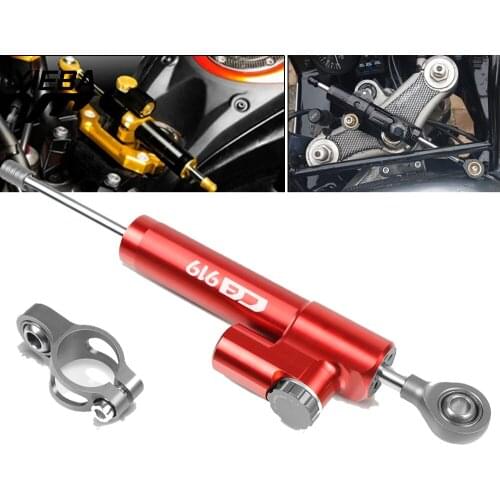 Motorcycle Damper Steering Stabilize Safety Control For HONDA CB919 2001-2008 CB 919 02 03 04 05 06 Bracket Mount kit Motorbike