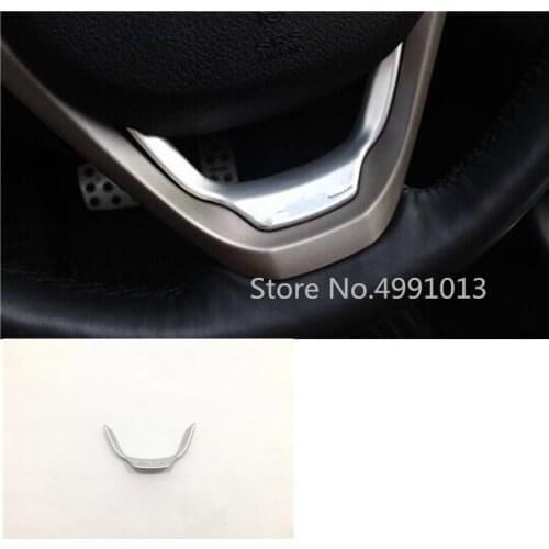 For Jeep Grand Cherokee 2014 2015 2016 2017 2018 car cover ABS matte steering wheel interior kit switch trim lamp frame 1pcs