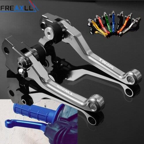 For Yamaha TW225 TW 225 2002-2017 Levers Motorbike Pivot Motorcycle Dirt Bike Brake Clutch Levers 2003 2004 2005 2006 2007 2008