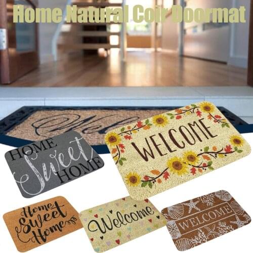 Welcome In The Door Mat Hallway Kitchen Absorbent Mat Foot Mat Soft Non-slip New Fashion Personality Cozy