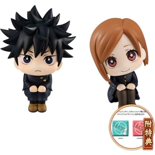 Pre-sale Jujutsu Kaisen Fushiguro Megumi Kugisaki Nobara Q version figure model Pvc Model Cartoon Toys Anime toys gift