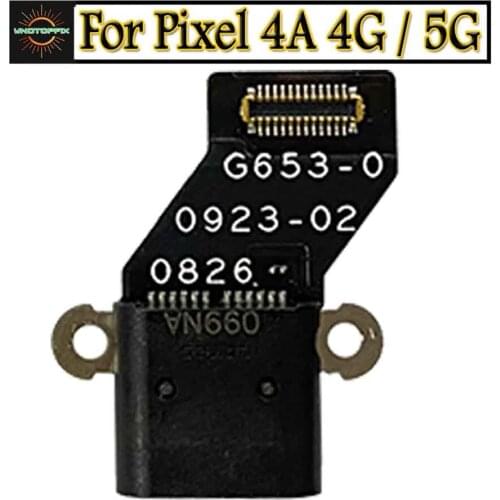For Google Pixel 4A 5G Charging Connector Charger Port Dock Plug Connector Board For Google Pixel 4A Charging Port Flex Cable