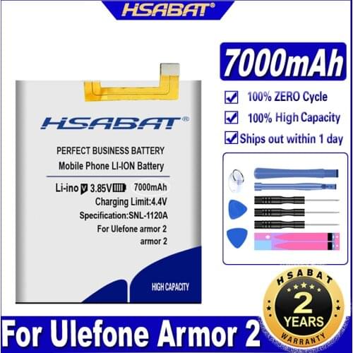 HSABAT Ulefone Armor 2 Phone Batteries