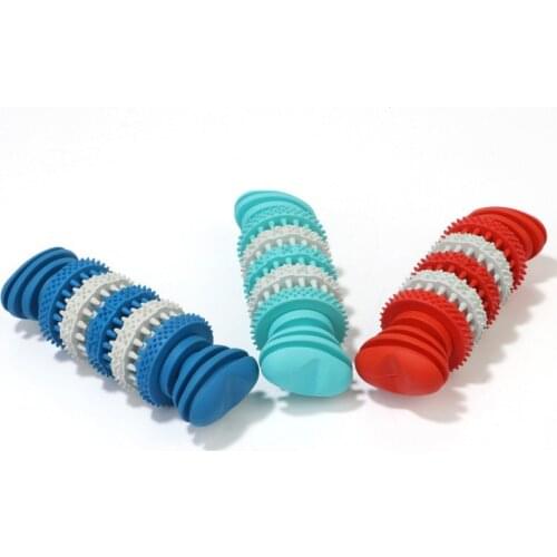 Pet Dog Toys Safe Natural Rubber Puppy Teeth Cleaning Stick Unique Design Clean Dog Teeth Toy Home Pets Supplies