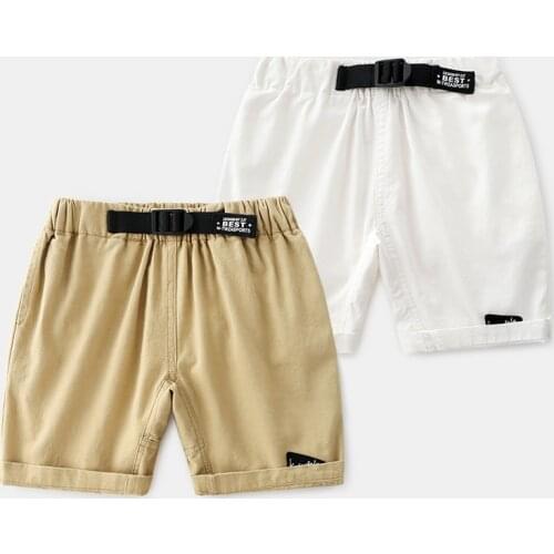 Summer Loose Trousers Shorts For Boys Elastic Waist Casual Pants Boys Shorts For Kids