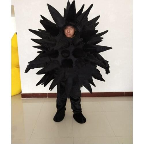 Black Sea Urchin Mascot Costume Suit Cosplay Party Game Fancy Dress Outfits Promotion Carnival Halloween Xmas Adults Parade New