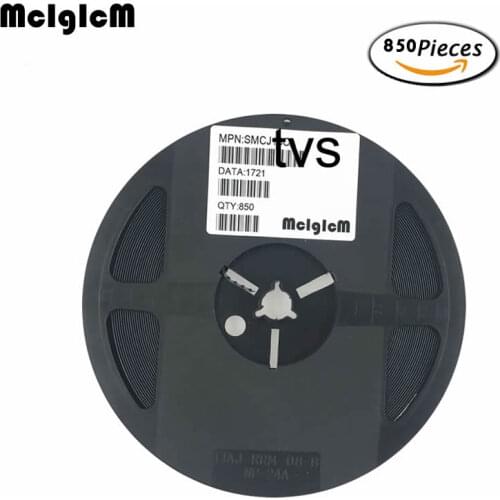 MCIGICM 850pcs 1500W SMC DO-214AB smd tvs diode SMCJ16A SMCJ24A SMCJ28A SMCJ36A SMCJ40A SMCJ75A SMCJ78A