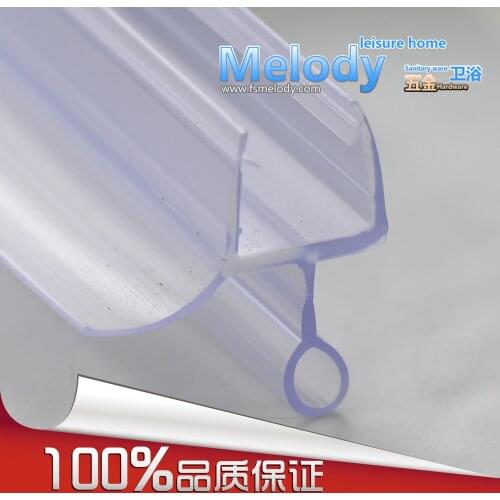 Me-306 Bath Shower Screen Rubber Big Seals waterproof strips glass door seals length:850mm