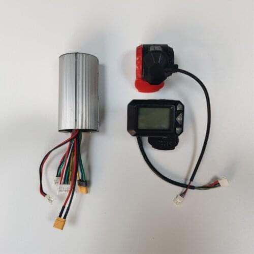 Professional 24V 36V Aluminum Brushless Motor Controller LCD Display Brake Accelerator Throttle Controller for Electric Scooter