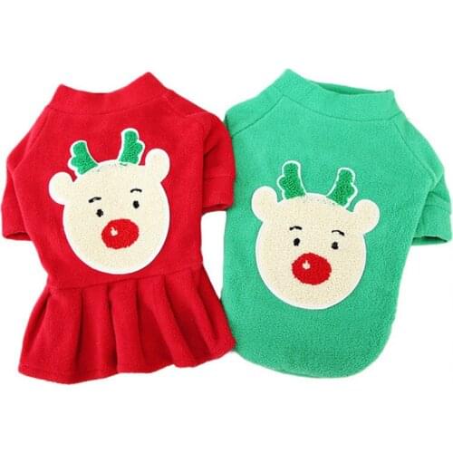 Christmas Pet Dog Clothes for Dogs Overalls Pet Puppy Cat Clothing for Dog Coat Thick Pets Dogs Clothing Chihuahua York Bulldog