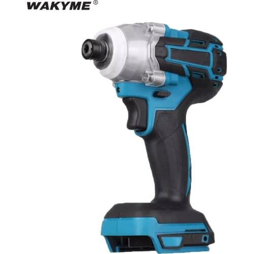 18V Brushless Screwdriver Cordless Impact Wrench For Makita Battery Multifunctional Electric Drill/ Driver Power Tools