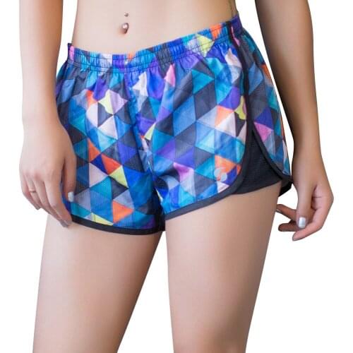 LUKITAS Sports Short High Waist Breathable Running Shorts Women Comfortable Running Fit Short Fitness Workout Solid Yoga Shorts