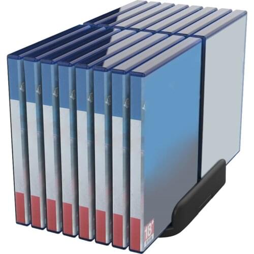16 Game CD Storage Rack Storage Rack Game CD Holder Be Used For PS5 DE UHD PS4 XBOX