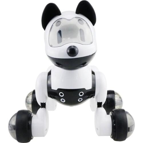 Intelligent remote control robot dog wireless remote control electric pet dog children voice control interactive educational toy