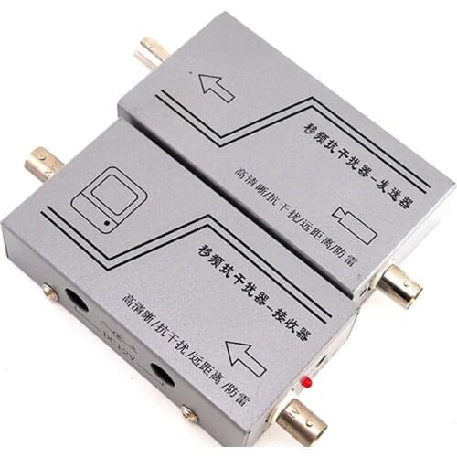 Surveillance video anti jamming device / Elevator 380V strong current multiplexing / Elevator frequency shift extender