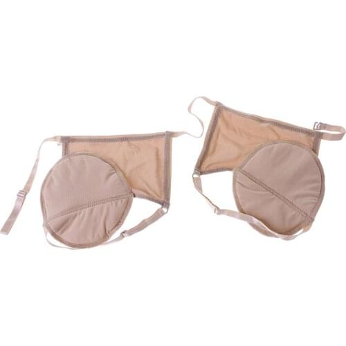 1Pair Underarm Sweat Pads Dress Clothing Absorb Armpit Care Perspiration Skin Color