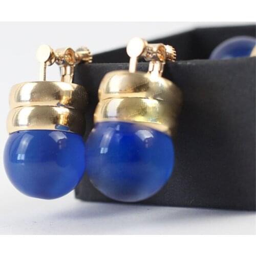 New Hunter X Hunter KURORO RUSHIRUFURU Earrings 1 Pair Ear Hook Ear Clip Cosplay Prop Gifts with Gift Box