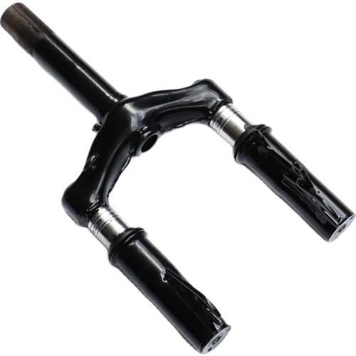 10 inch Front Suspension Fork For Brake Disc Alloy Steel Holder motorcycle MTB Bicycle Electric Scooter Front Tube Shock