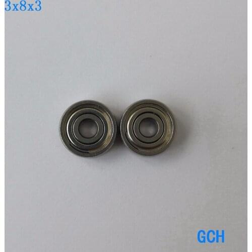 2PCS 3X8X3mm SMR83 ZZ CB SRL ABEC7 Stainless Steel Hybrid Fishing Reel Ceramic By GCH