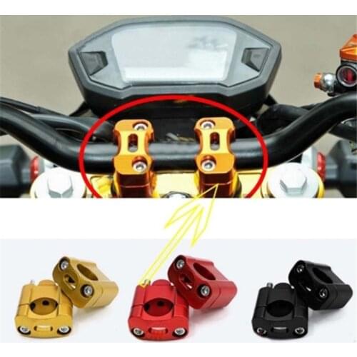 2pcs Motorcycle Handle Modification Faucet Handlebar Height Handle Raise Handlebar Heightener Accessories