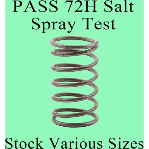 5PCS Wire Dia 1.2mm Factory direct sales custom Stainless Steel helical coil compression Spring