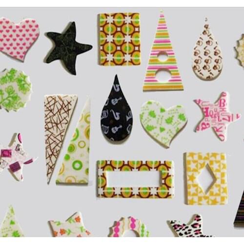 50pcs multi-pattern food transfer paper / chocolate chocolate transfer paper baking DIY transfer sheet